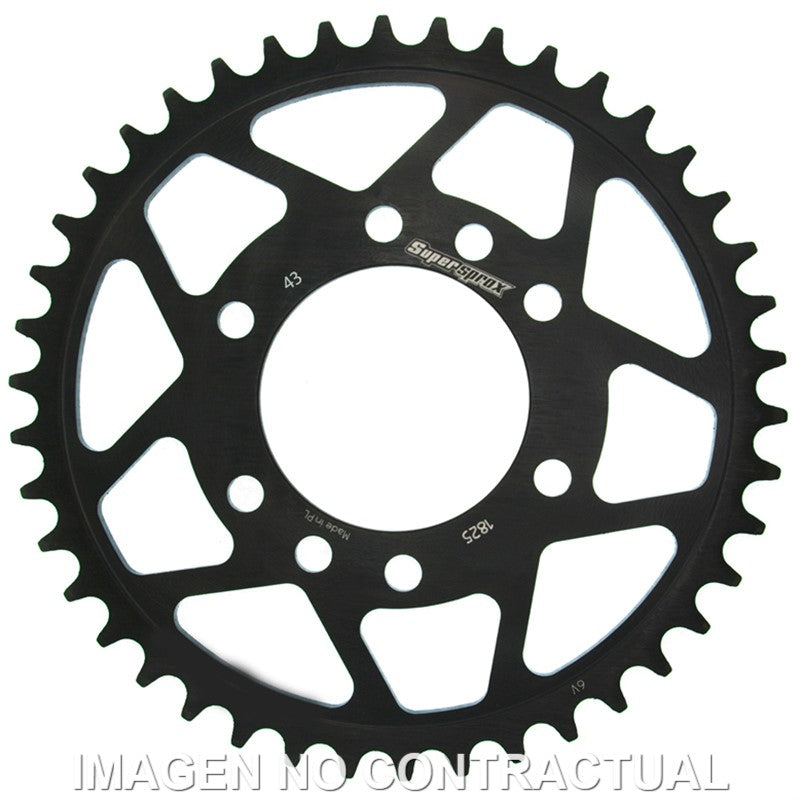 CORONA SUPERSPROX ACERO SUZUKI 520 X 43 - RFE1825X43BLK
