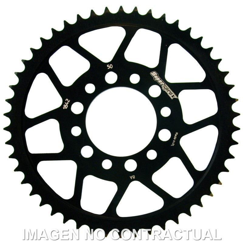 CORONA SUPERSPROX ACERO YAMAHA 428 X 50 - RFE1842X50BLK