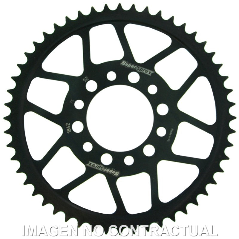 CORONA SUPERSPROX ACERO YAMAHA 428 X 52 - RFE1842X52BLK