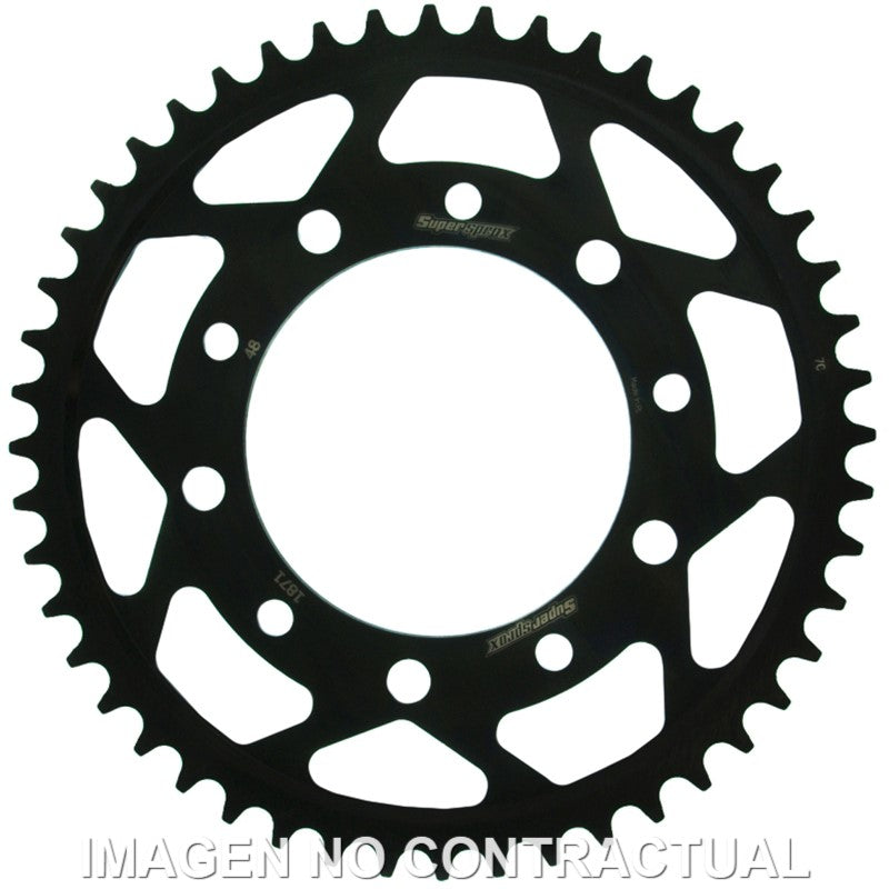 CORONA SUPERSPROX ACERO YAMAHA 530 X 48 - RFE1871X48BLK