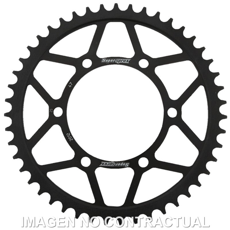 CORONA SUPERSPROX ACERO TRIUMPH 525 X 47 - RFE2012X47BLK