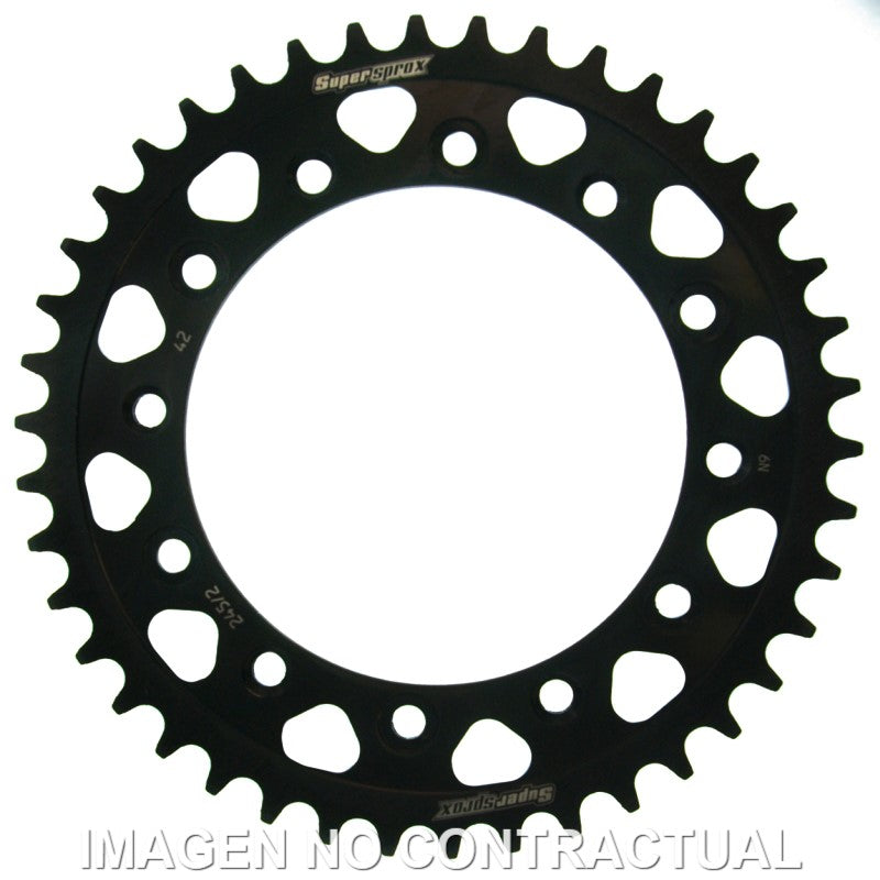 CORONA SUPERSPROX ACERO HONDA 520 X 42 - RFE2452X42BLK