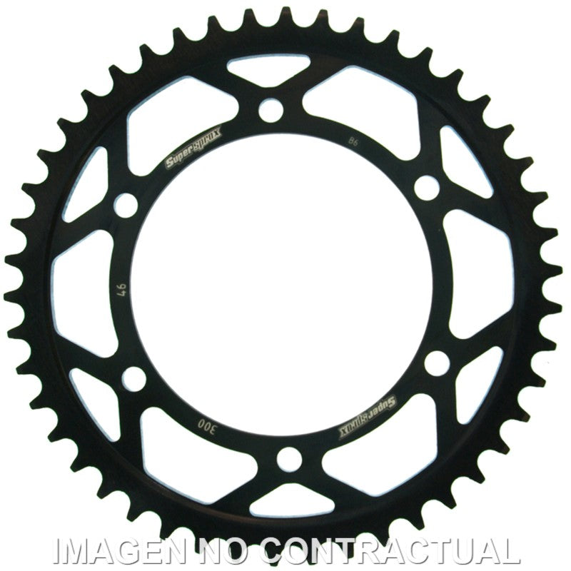 CORONA SUPERSPROX ACERO YAMAHA 525 X 46 - RFE300X46BLK