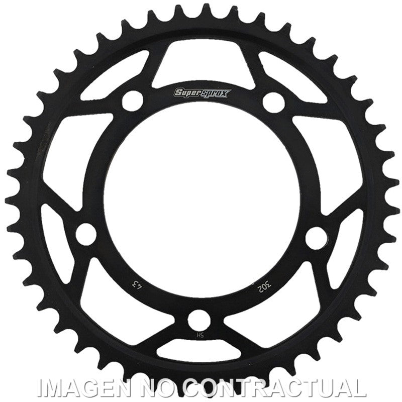 CORONA SUPERSPROX ACERO HONDA 530 X 43 - RFE302X43BLK