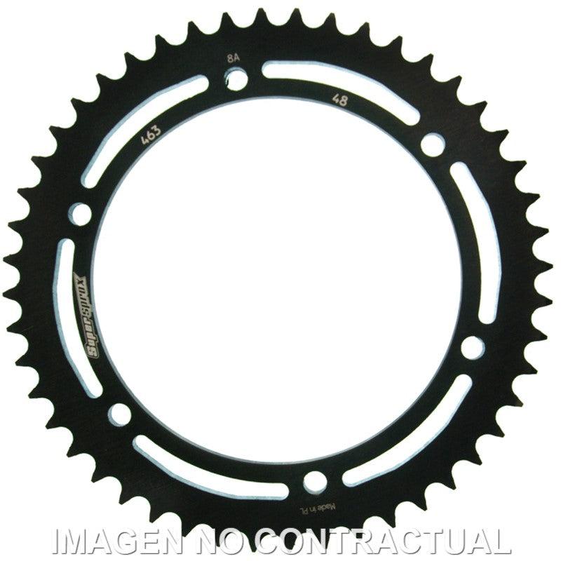 CORONA SUPERSPROX ACERO KAWASAKI 428 X 48 - RFE463X48BLK