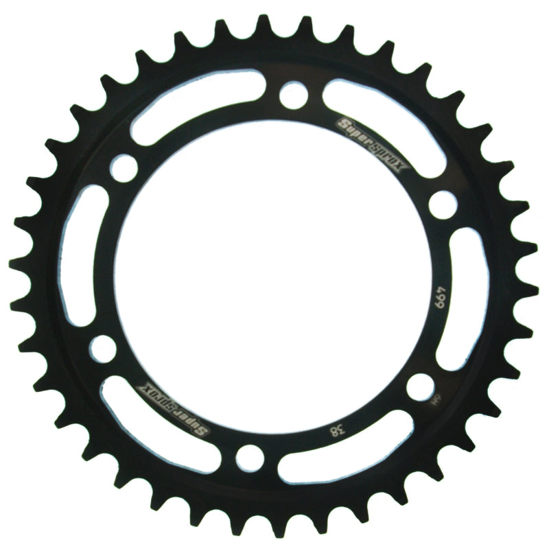 CORONA SUPERSPROX ACERO KAWASAKI - SUZUKI 530 X 38 - RFE499X38BLK