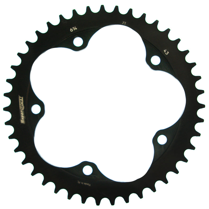 CORONA SUPERSPROX ACERO MV AGUSTA 525 X 43 - RFE614X43BLK