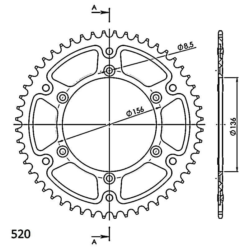 CORONA SUPERSPROX STEALTH AZUL 52 D - RST1512X52BLU
