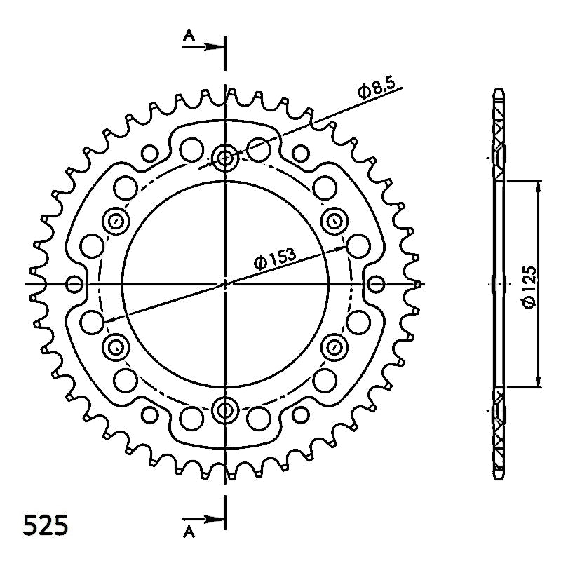 CORONA SUPERSPROX STEALTH ROJA 43 D - RST210X43RED