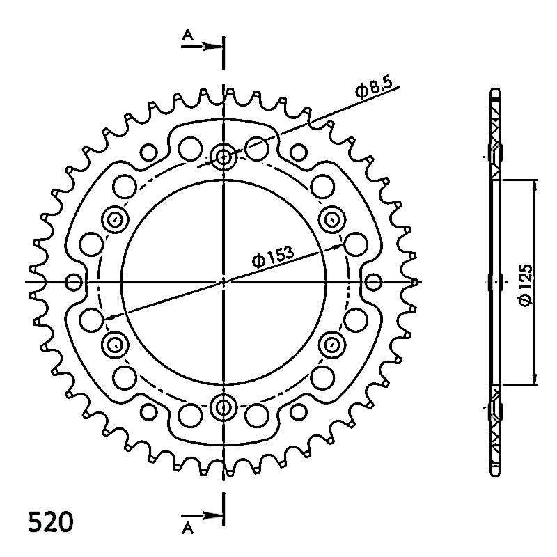 CORONA SUPERSPROX STEALTH ROJA 45 D - RST210X45RED