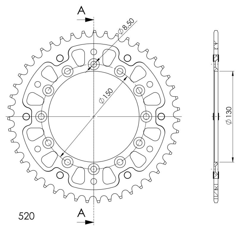 CORONA SUPERSPROX STEALTH GOLD 47 D - RST2452X47GLD