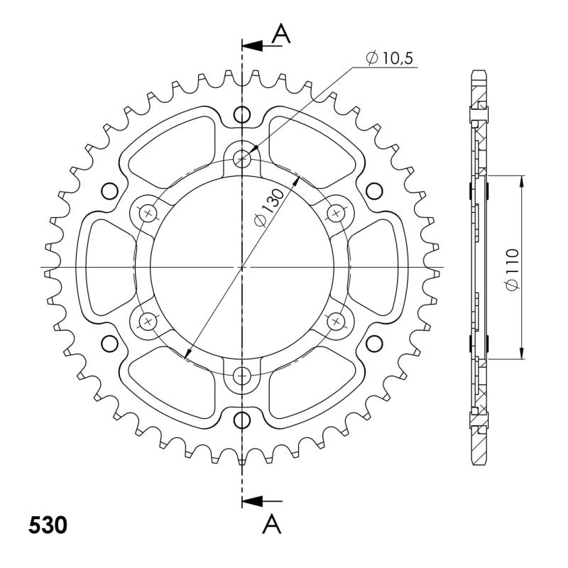 CORONA SUPERSPROX STEALTH ROJA 46 D - RST479X46RED