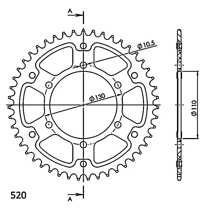CORONA SUPERSPROX STEALTH AZUL 43 D - RST486X43BLU