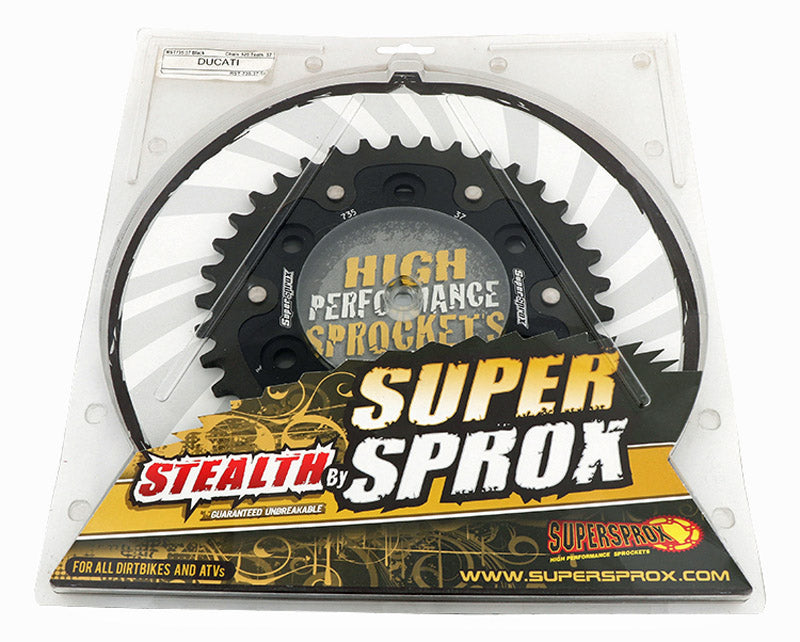 CORONA SUPERSPROX STEALTH NEGRA DUCATI 520 X 37 - RST735X37BLK
