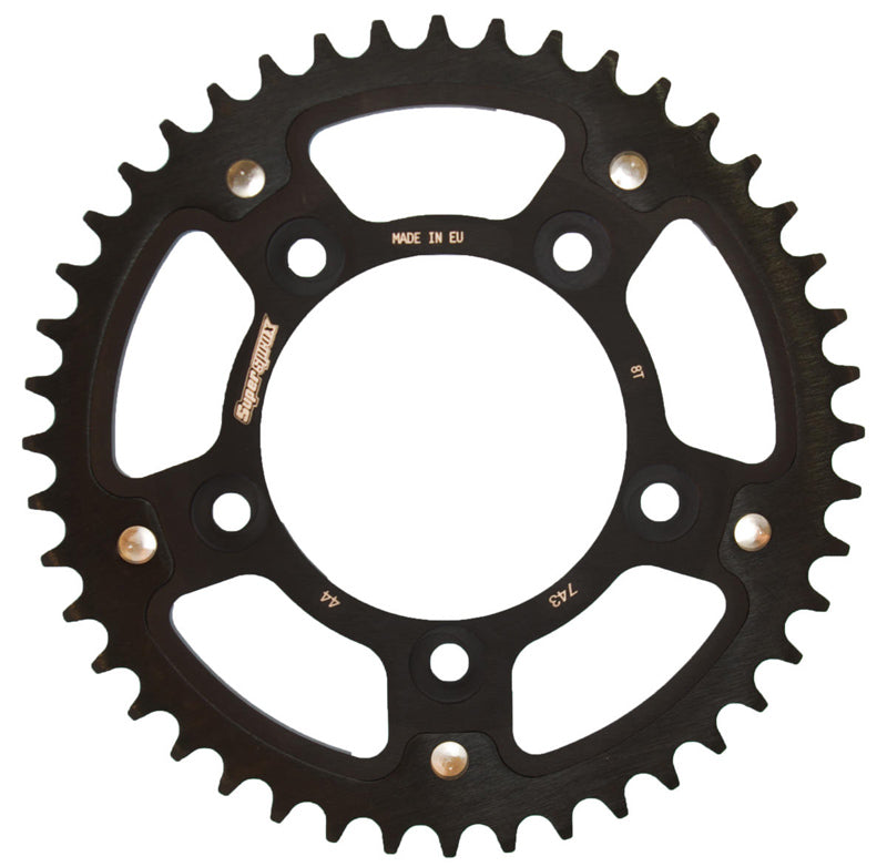 CORONA SUPERSPROX STEALTH NEGRA DUCATI 520 X 44 - RST743X44BLK