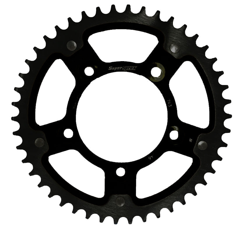 CORONA SUPERSPROX STEALTH NEGRA DUCATI 520 X 46 - RST743X46BLK