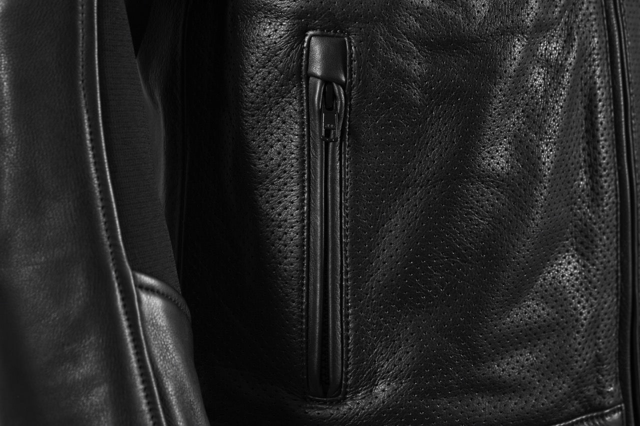 CHAQUETA SD-JL4 LEGEND CLASSIC PIEL VERANO HOMBRE NEGRO