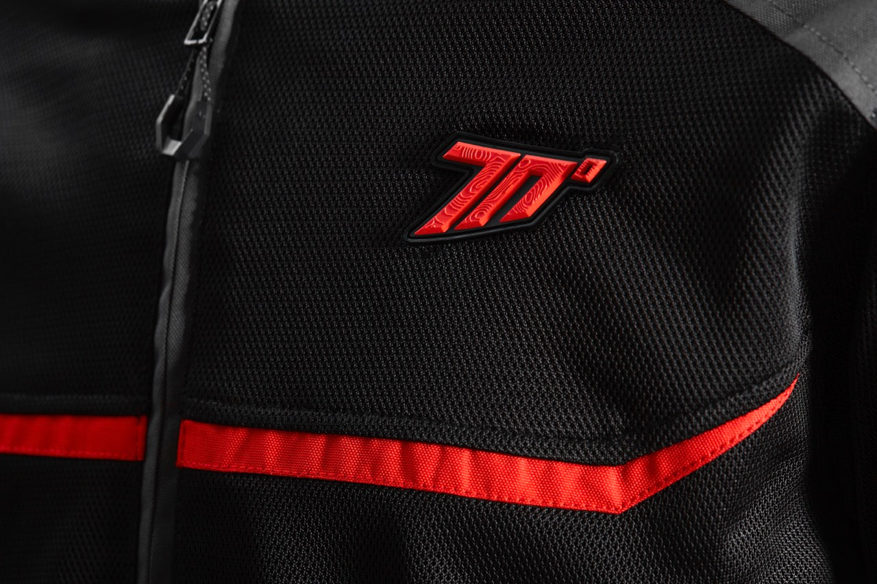 CHAQUETA SD-JR30.1 MOJAVE HOMBRE NEGRO/ROJO