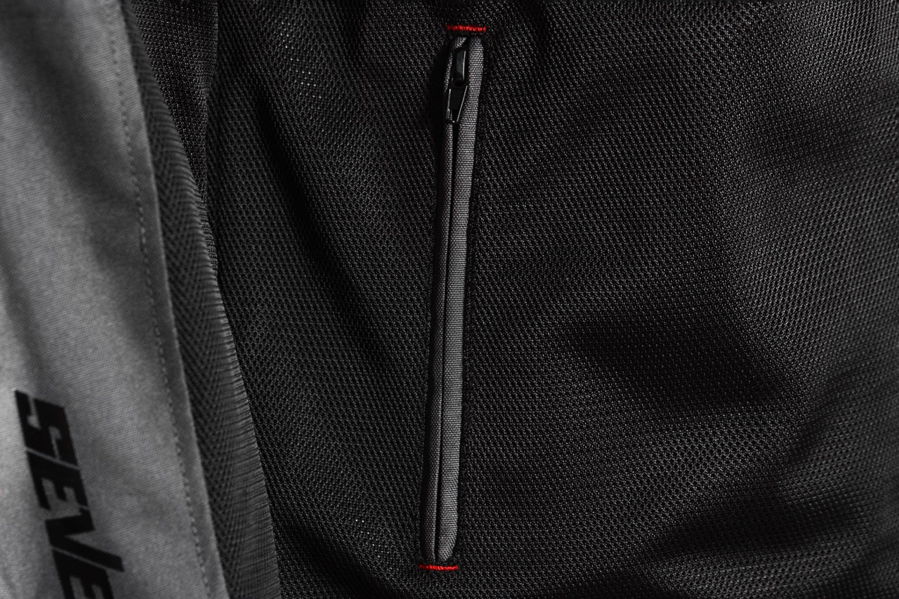 CHAQUETA SD-JR30.1 MOJAVE HOMBRE NEGRO/ROJO