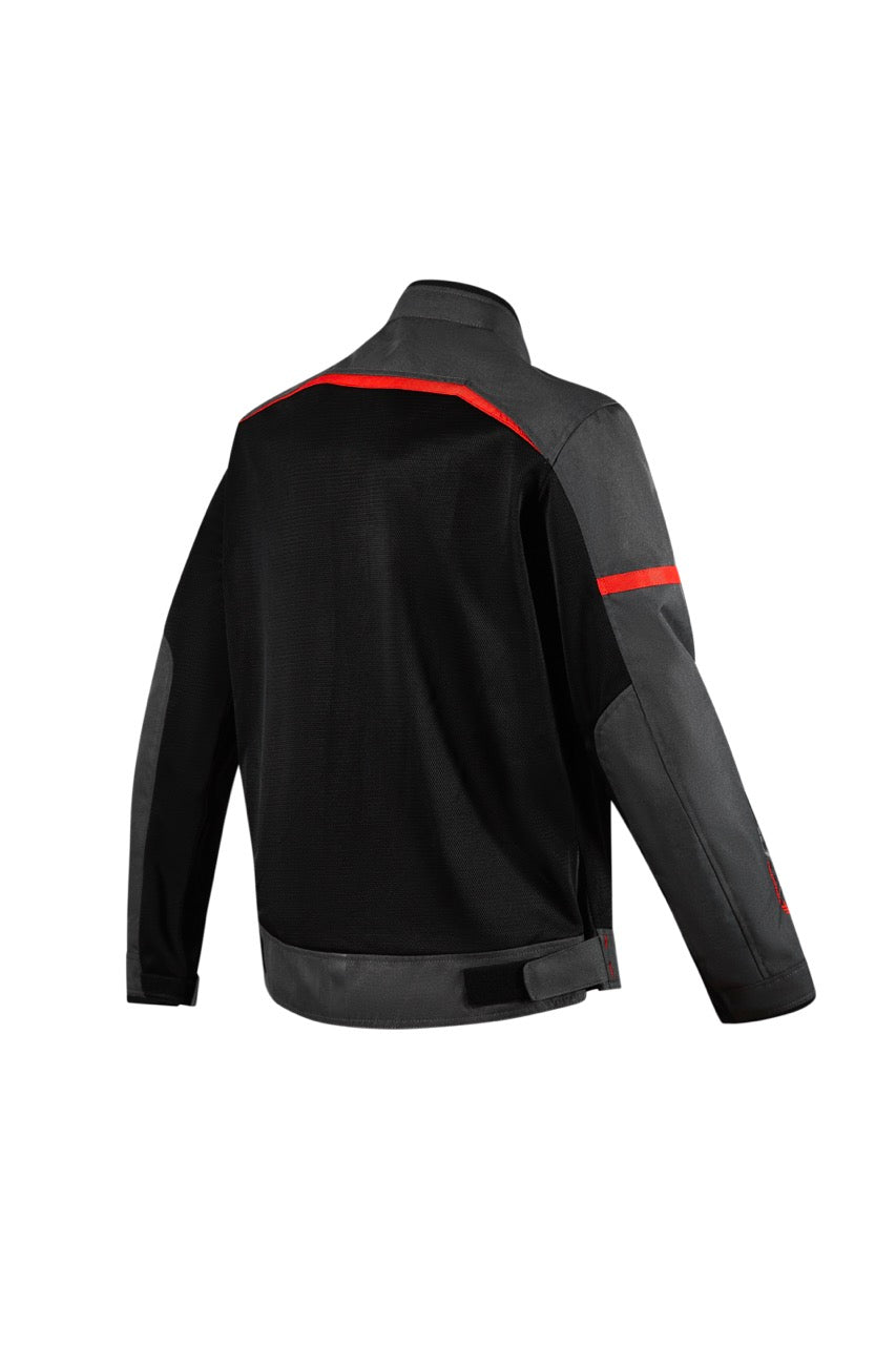 CHAQUETA SD-JR30.1 MOJAVE HOMBRE NEGRO/ROJO