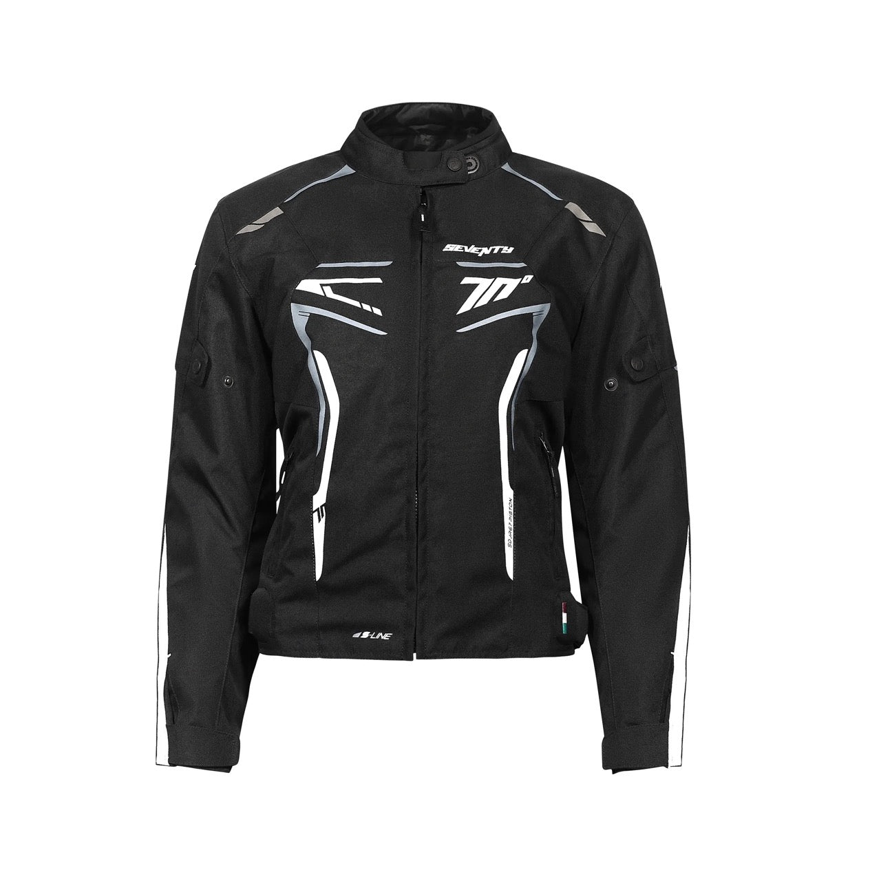 CHAQUETA SD-JR67 PISTON MUJER NEGRO/GRIS/BLANCO