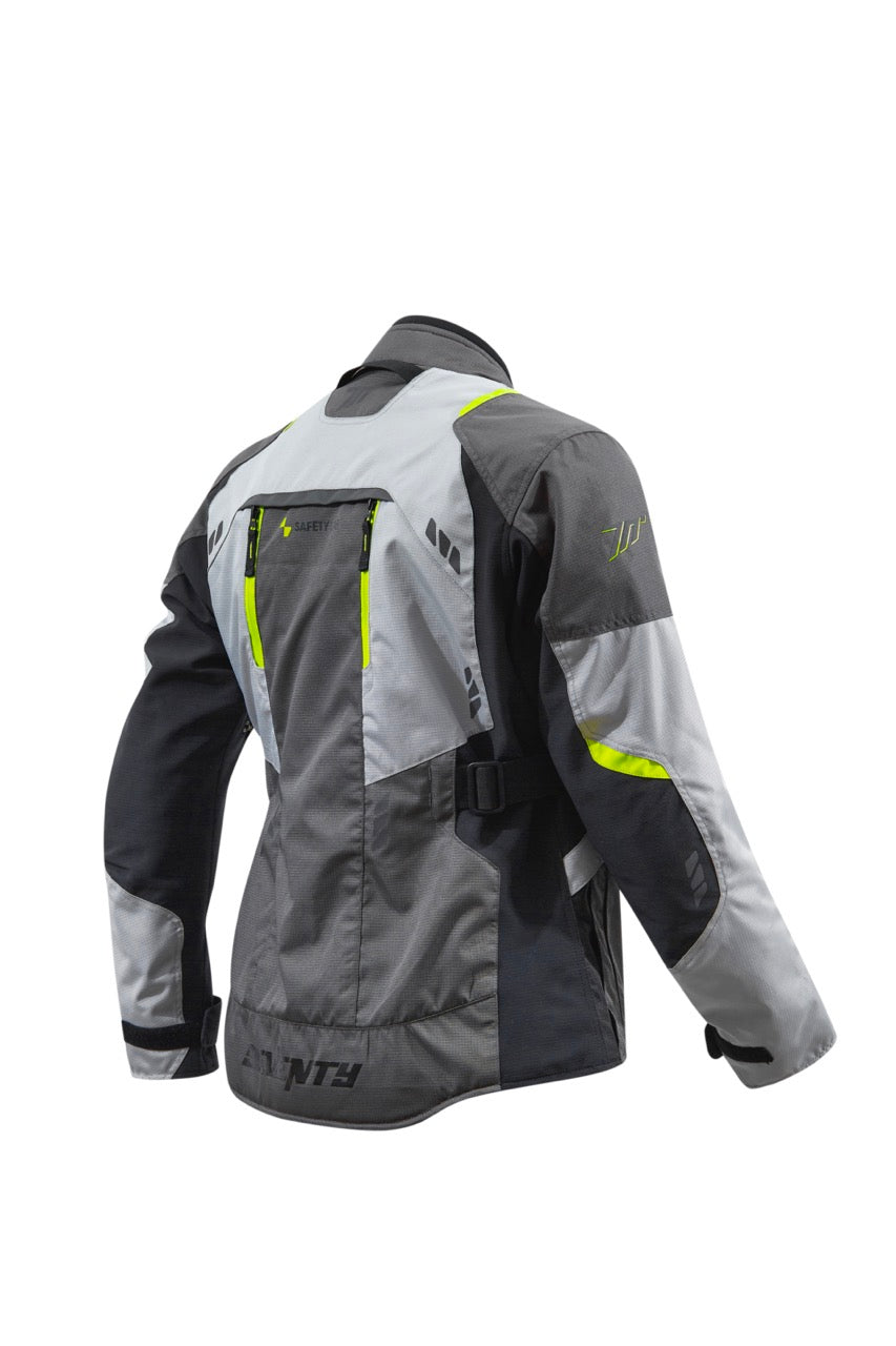 CHAQUETA SD-JT67 TANAMI HOMBRE NEGRO/GRIS/AMARILLO FLUOR