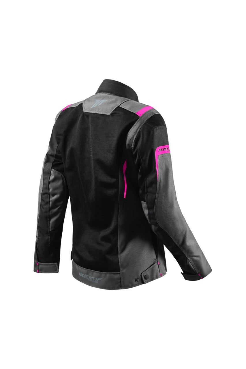 CHAQUETA SD-JT68 SAHARA MUJER GRIS/FUCSIA