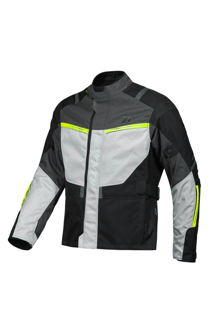 CHAQUETA SD-JT83 TONALE HOMBRE NEGRO/GRIS/AMARILLO FLUOR