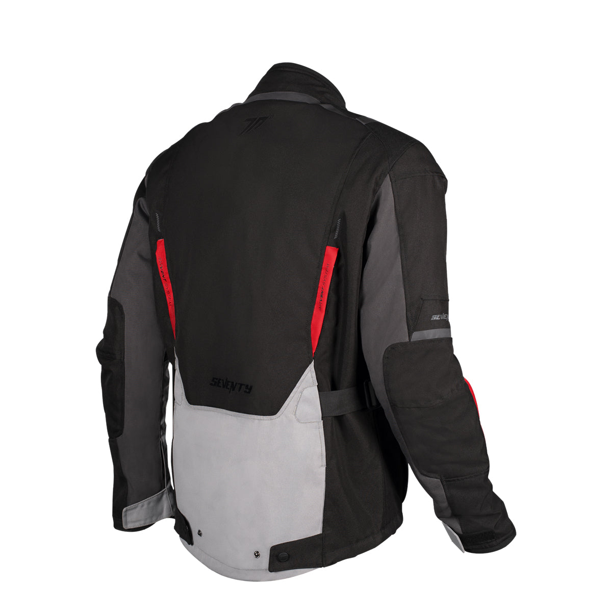 CHAQUETA SD-JT83 TONALE HOMBRE NEGRO/GRIS/ROJO