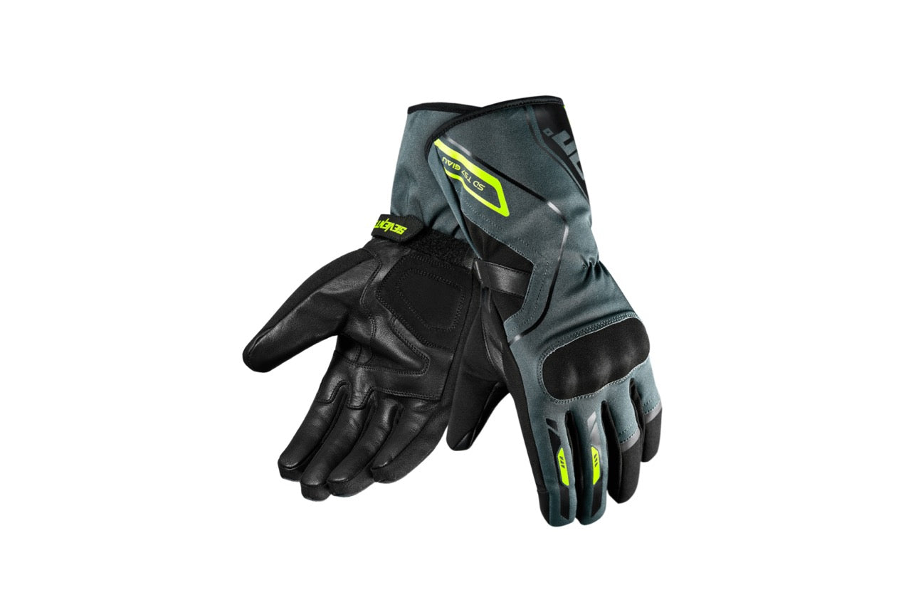 GUANTE SD-T57 GIAU HOMBRE NEGRO/GRIS/AMARILLO FLUOR