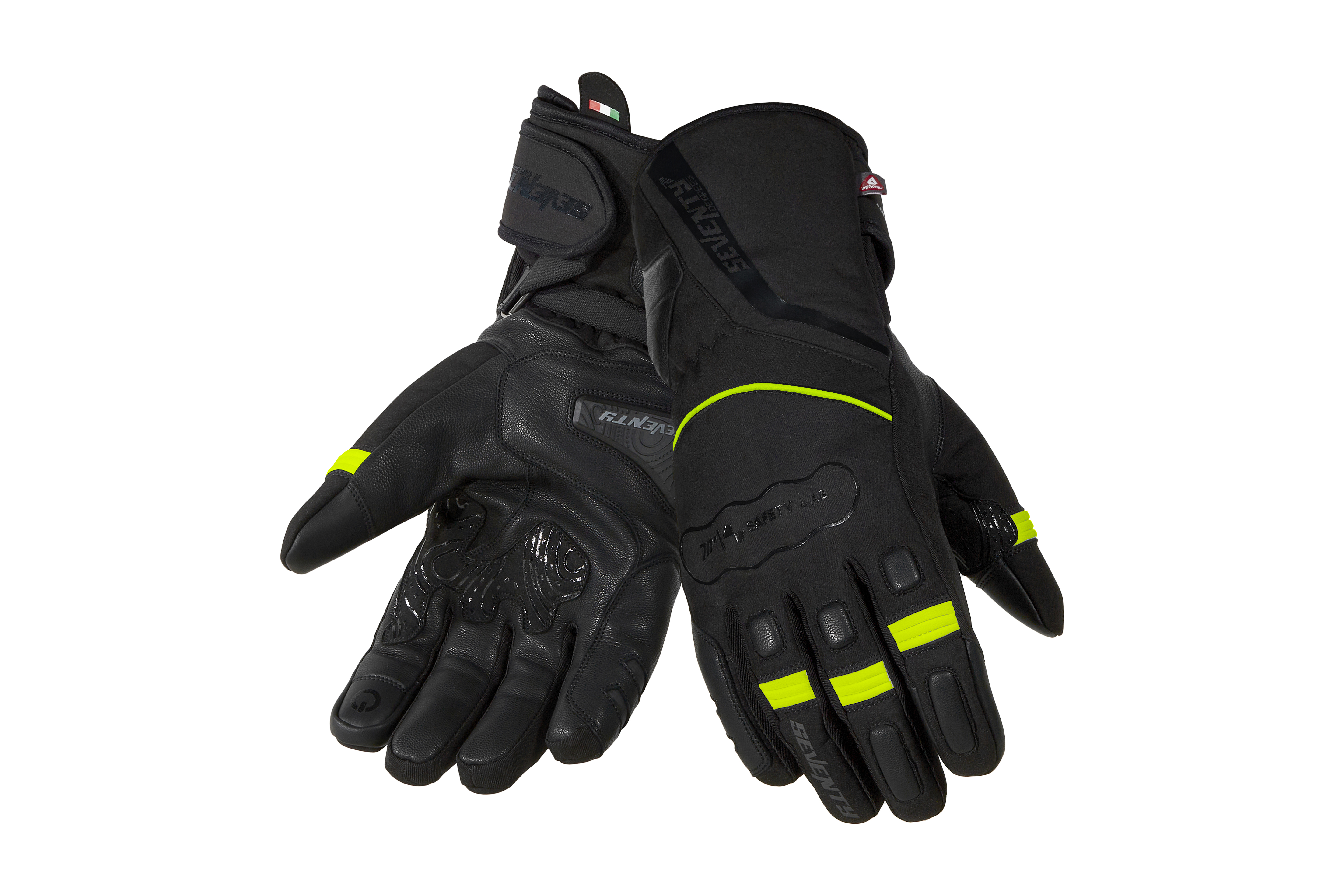GUANTE SD-T7 GOBI HOMBRE NEGRO/AMARILLO FLUOR
