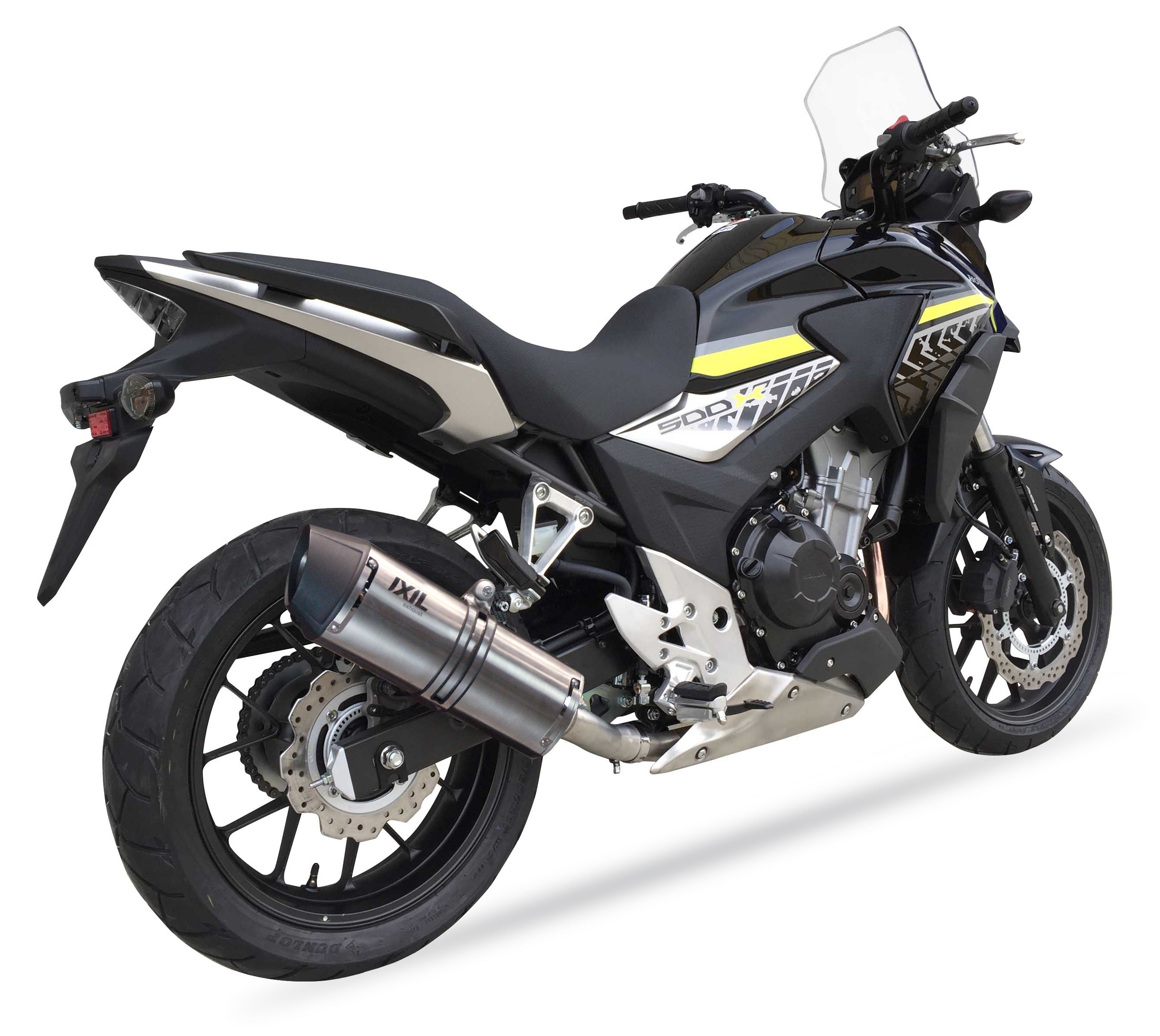 ESCAPE IXIL SLIP ON - HEXOVAL XTREM EVOLUTION - HONDA CB 500 X 17-18 (PC59)