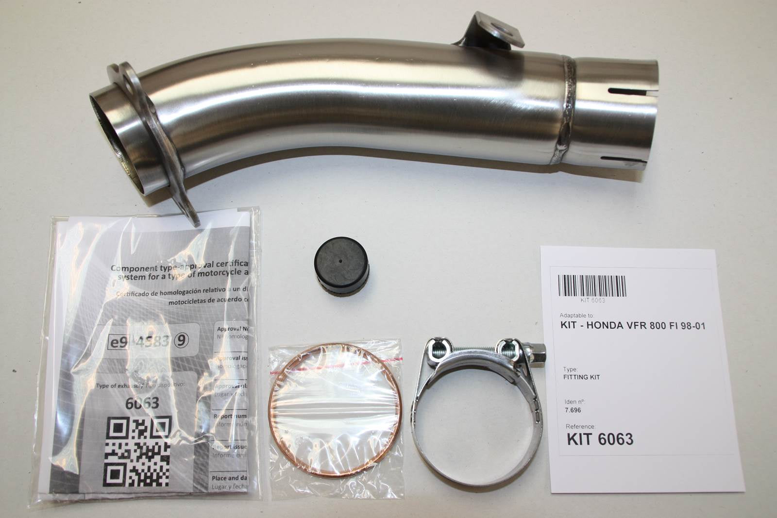 ESCAPE IXIL SLIP ON - HEXOVAL XTREM EVOLUTION - HONDA VFR 800 Fi 98-01 (RC46)