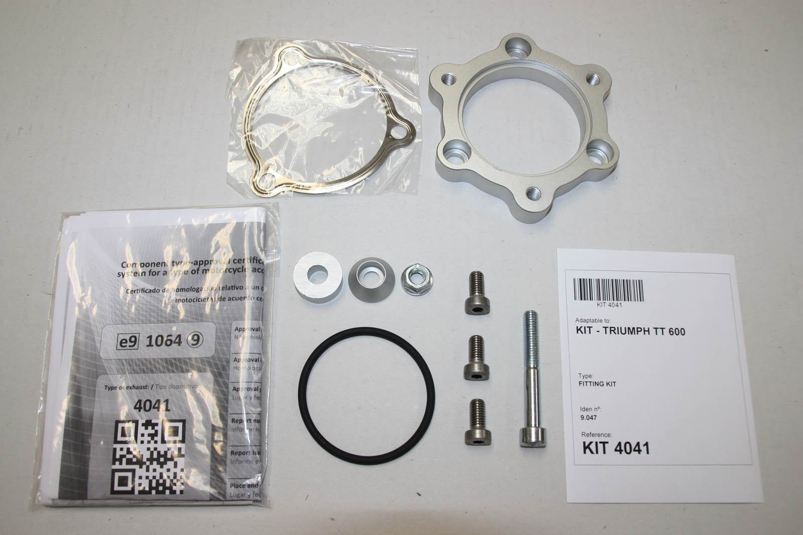 ESCAPE IXIL BOLT ON - HEXOVAL XTREM EVOLUTION - TRIUMPH SPEEDFOUR 02-05