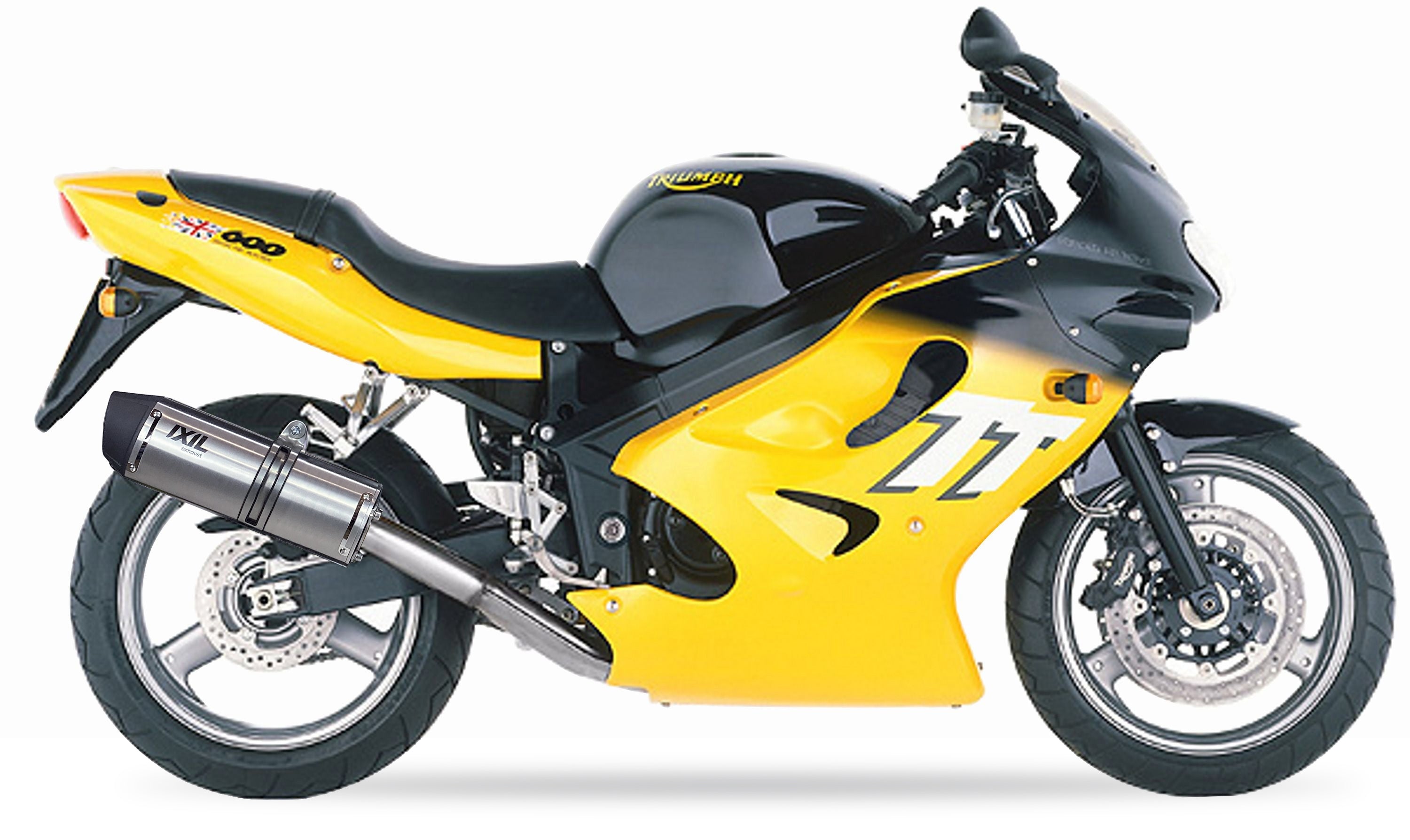 ESCAPE IXIL BOLT ON - HEXOVAL XTREM EVOLUTION - TRIUMPH TT 600 00-02 (TH)