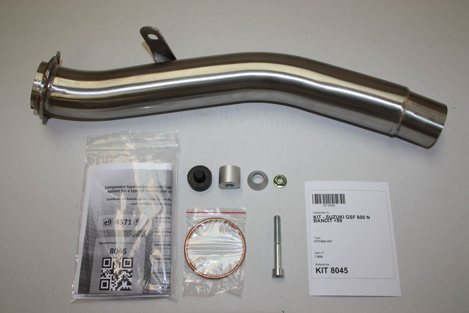 ESCAPE IXIL SLIP ON - HEXOVAL XTREM EVOLUTION - SUZUKI GSF 600 N BANDIT 94-00 (GN77A)