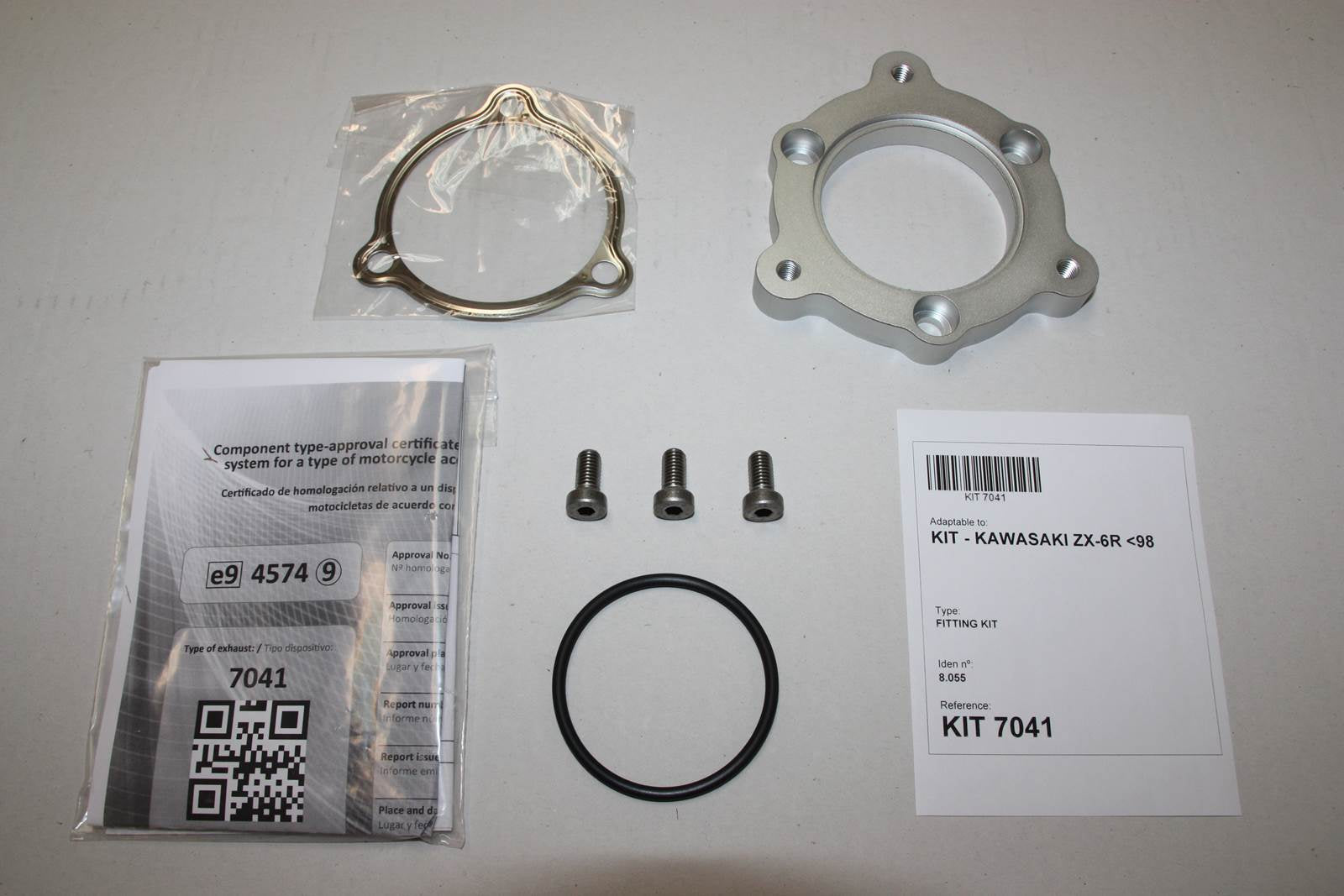 ESCAPE IXIL BOLT ON - HEXOVAL XTREM EVOLUTION - KAWASAKI ZX-6 R NINJA 94-97 (ZX600F)