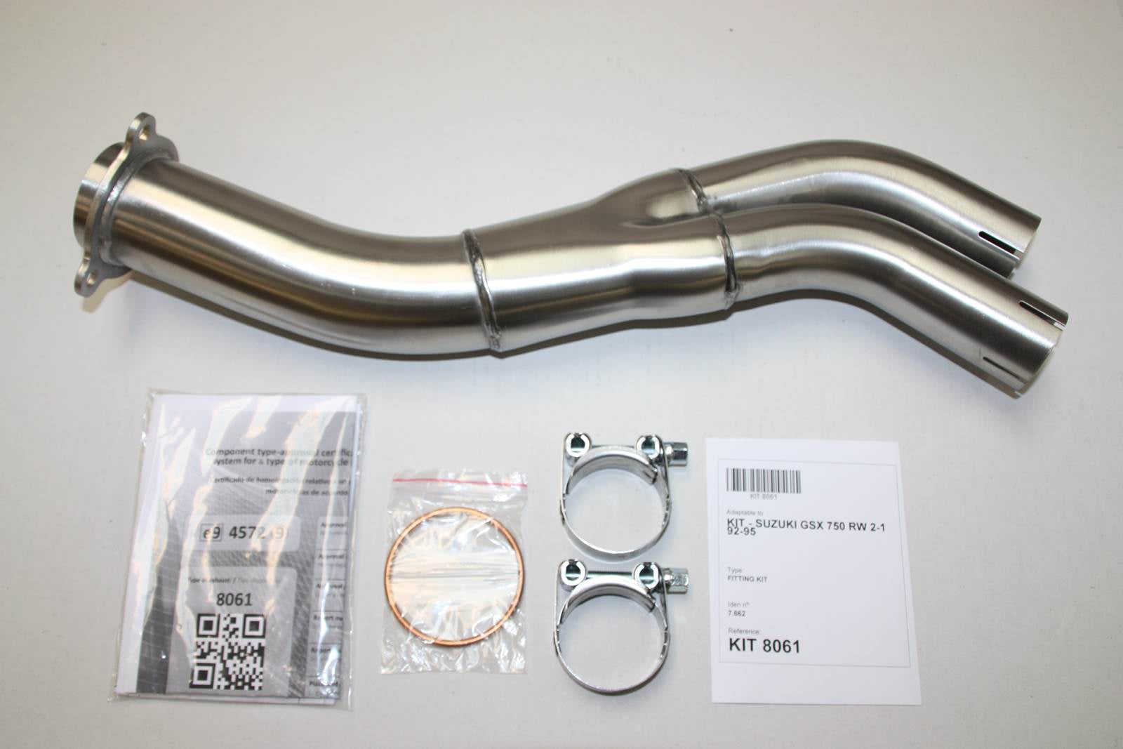 ESCAPE IXIL SLIP ON (2 in 1) - HEXOVAL XTREM EVOLUTION - SUZUKI GSX 750 RW 92-95 (GR7BD)