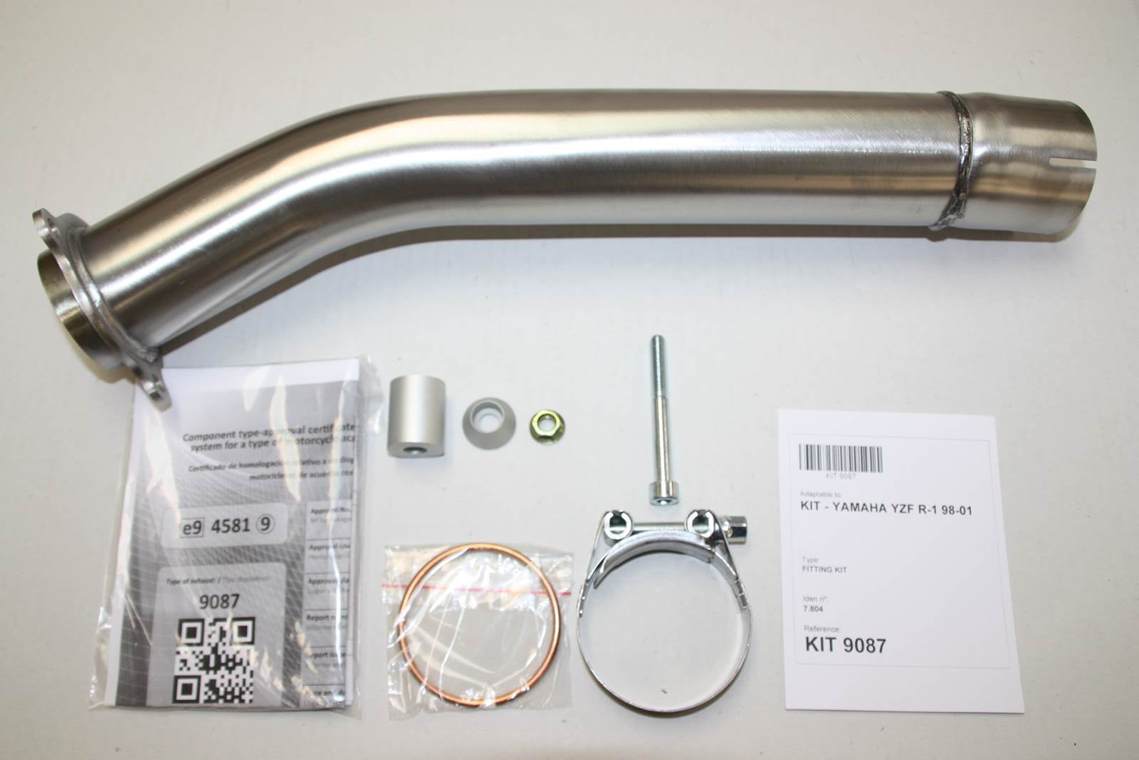 ESCAPE IXIL SLIP ON - HEXOVAL XTREM EVOLUTION - YAMAHA YZF 1000 R-1 98-01 (RN01)