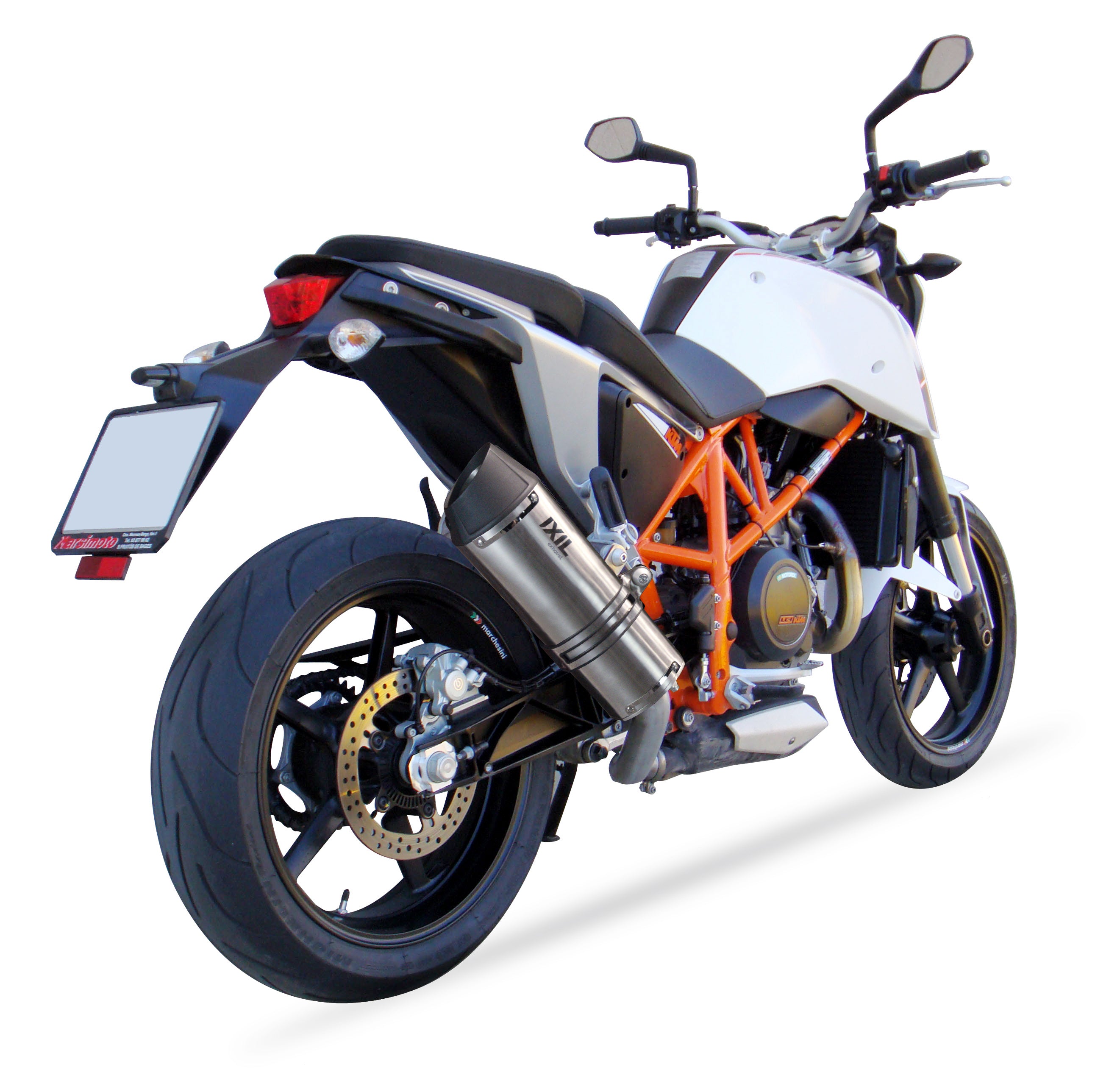 ESCAPE IXIL SLIP ON - HEXOVAL XTREM EVOLUTION - KTM DUKE 690 (KMT690) 12-16 (KTM 690 DUKE)