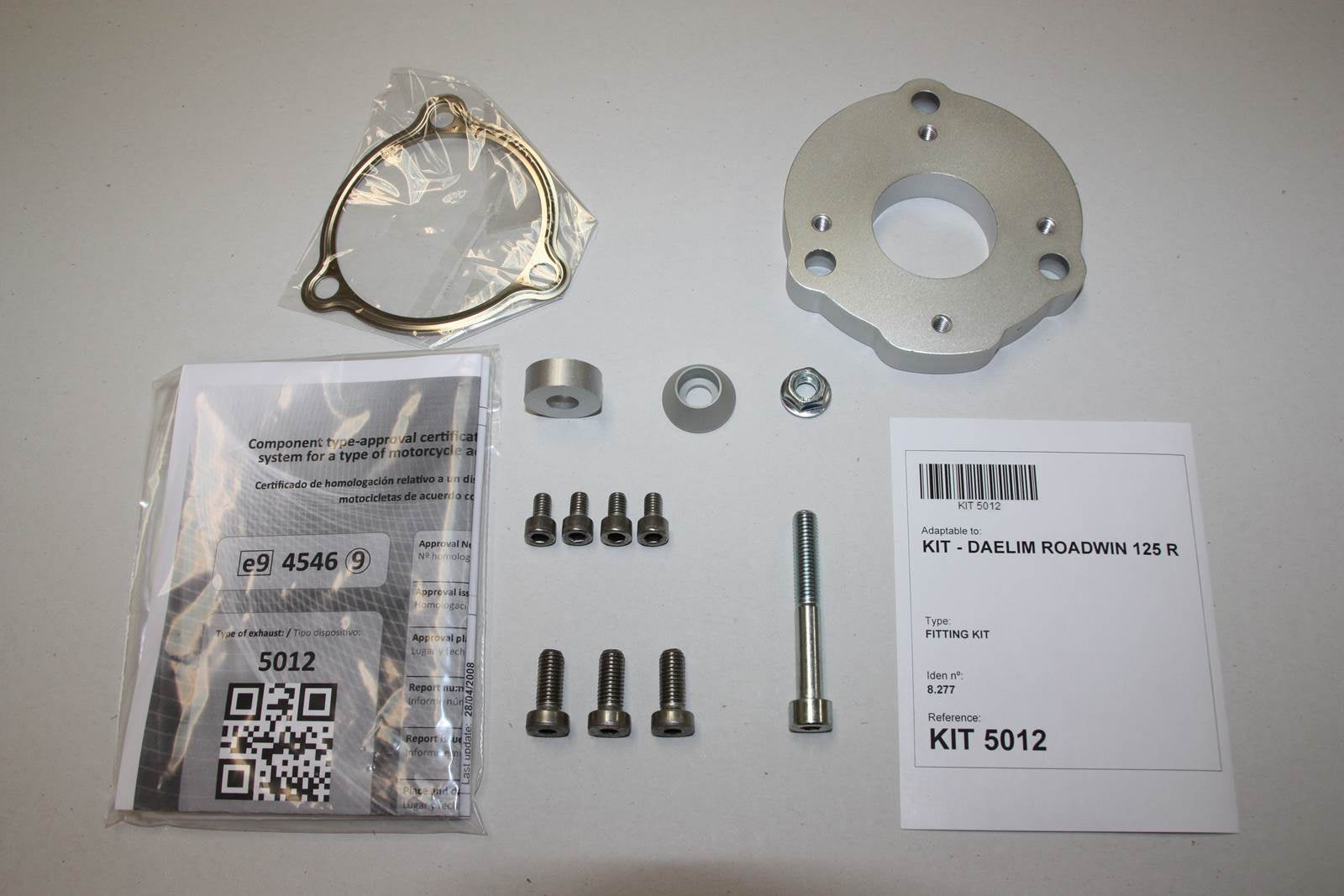 ESCAPE IXIL BOLT ON - HEXOVAL XTREM EVOLUTION - DAELIM ROADWIN 250 R 12-15