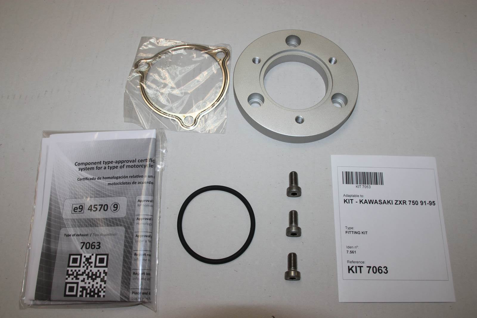 ESCAPE IXIL BOLT ON - HEXOVAL XTREM EVOLUTION - KAWASAKI ZXR 750 91-95 (ZX750L)