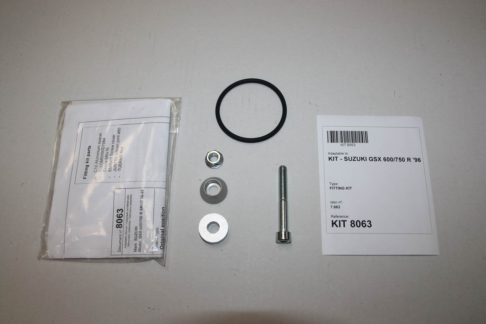 ESCAPE IXIL SLIP ON - HEXOVAL XTREM EVOLUTION - SUZUKI GSX 750 R SRAD 96-99 (GR7DD)