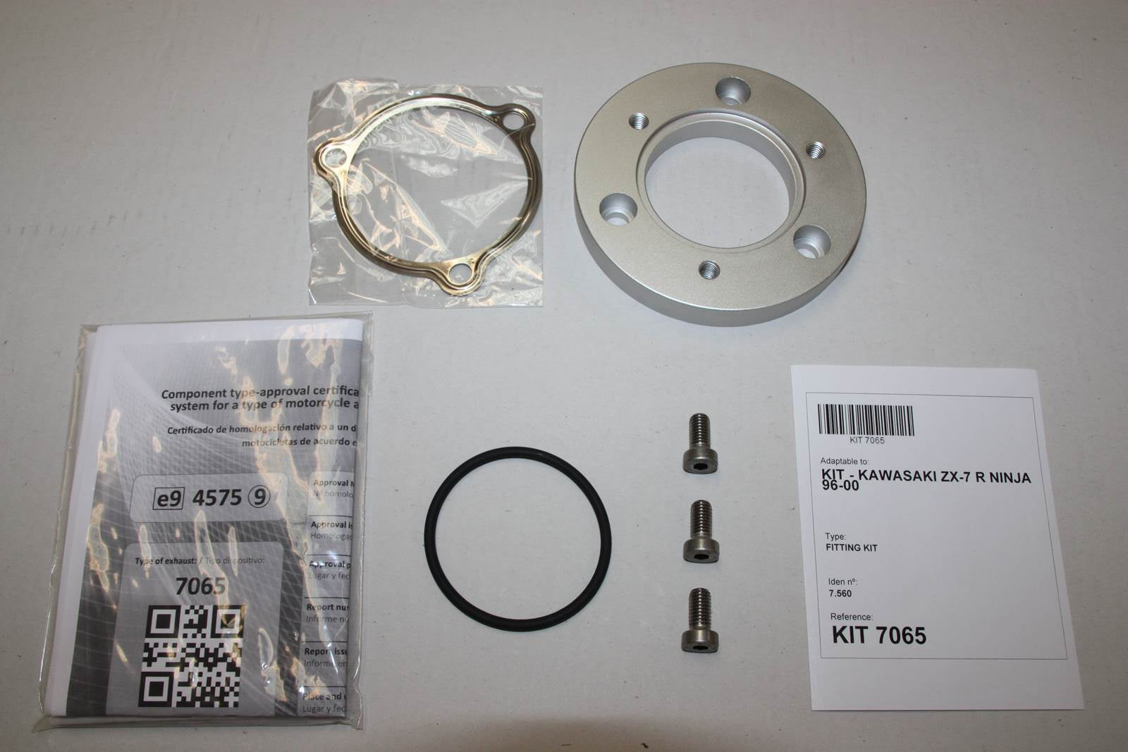 ESCAPE IXIL BOLT ON - HEXOVAL XTREM EVOLUTION - KAWASAKI ZX-7 R NINJA 96-99 (ZX750P)