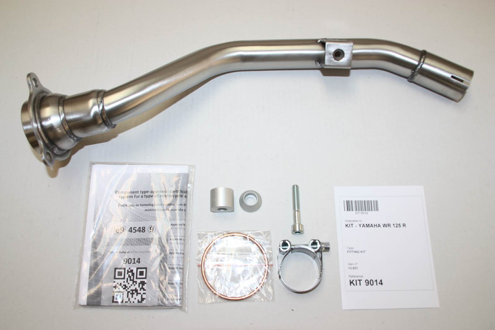 ESCAPE IXIL SLIP ON - HEXOVAL XTREM EVOLUTION - YAMAHA WR 125 R - X 09-16 (DE07)