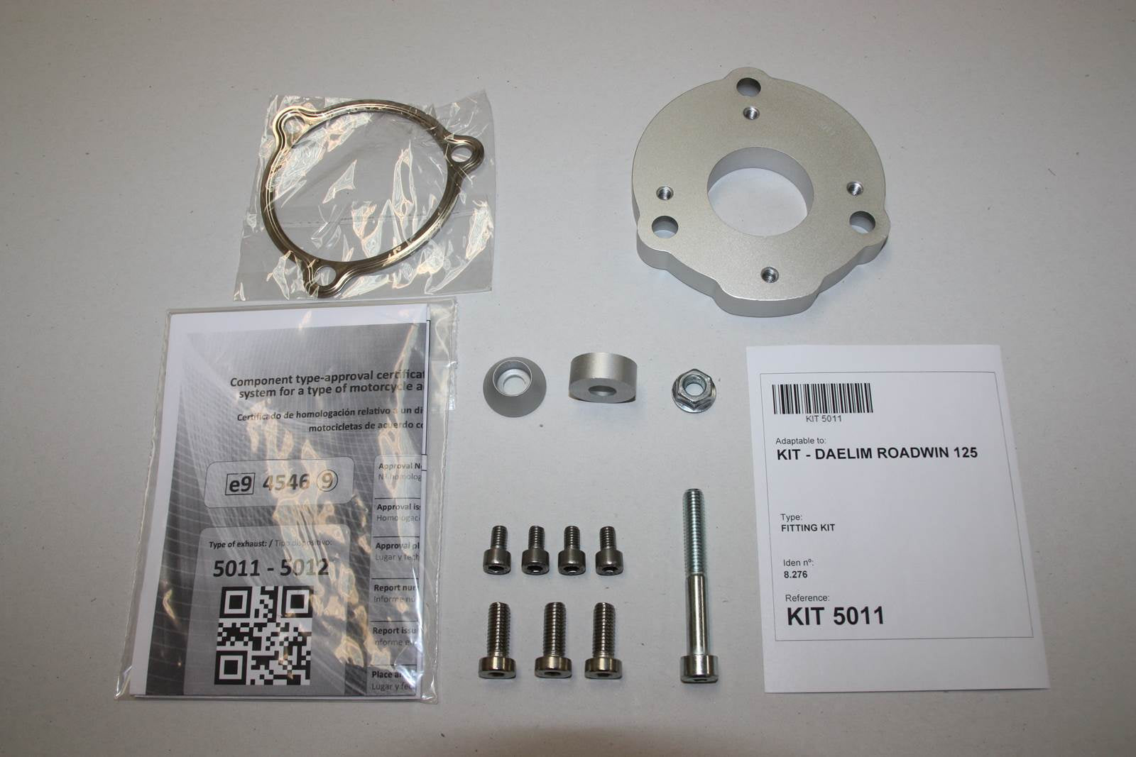 ESCAPE IXIL BOLT ON - HEXOVAL XTREM EVOLUTION - DAELIM ROADWIN 125 (VJ125)