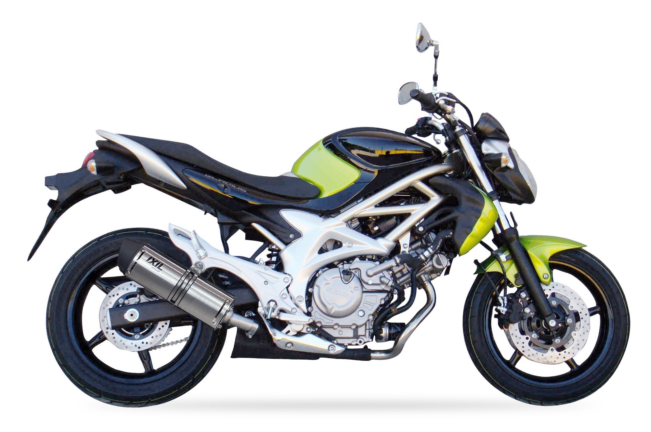 ESCAPE IXIL SLIP ON - HEXOVAL XTREM EVOLUTION - SUZUKI SFV 650 GLADIUS 09-15 (WVCX)