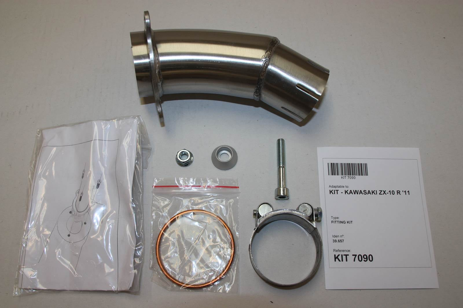 ESCAPE IXIL SLIP ON - HEXOVAL XTREM EVOLUTION - KAWASAKI ZX-10 R 16-20 (ZXT00S)