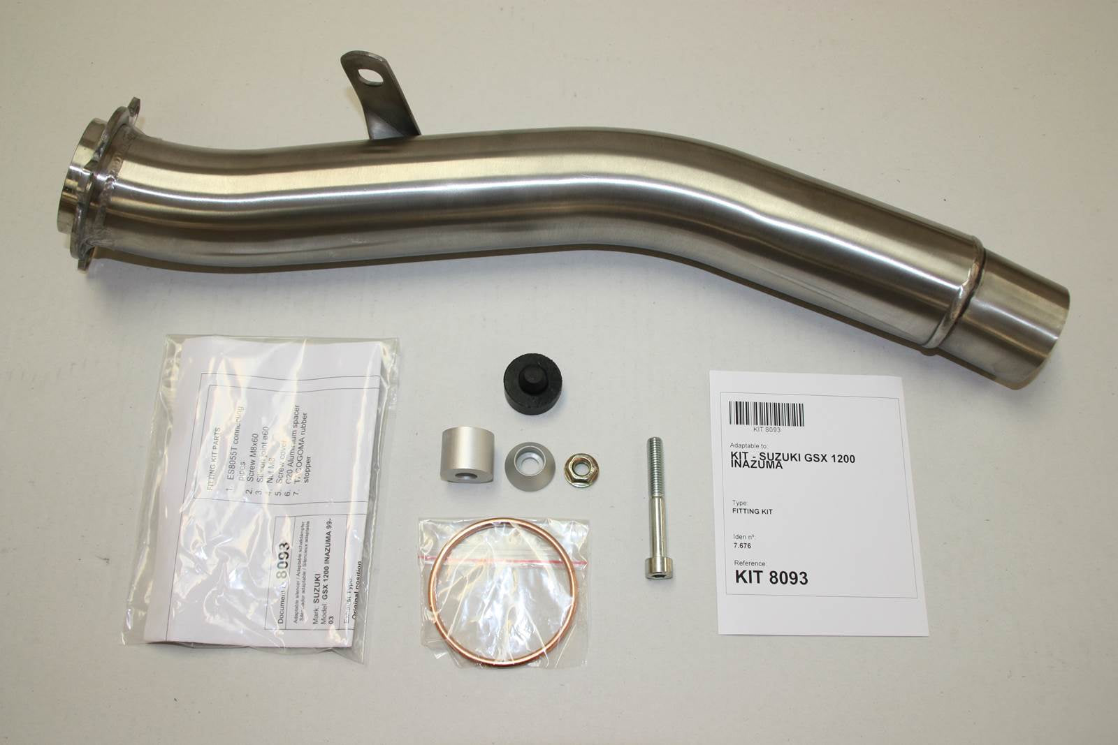 ESCAPE IXIL SLIP ON - HEXOVAL XTREM EVOLUTION - SUZUKI GSX 1200 INAZUMA 99-03 (A3)