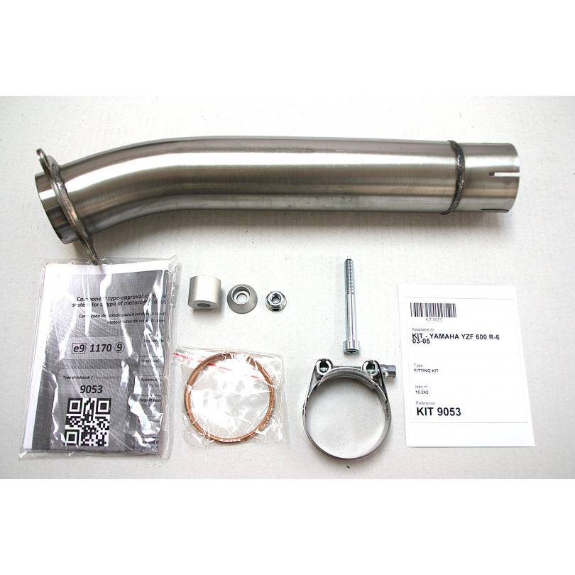 ESCAPE IXIL SLIP ON - HEXOVAL XTREM EVOLUTION - YAMAHA YZF 600 R-6 03-08 (RJ05)